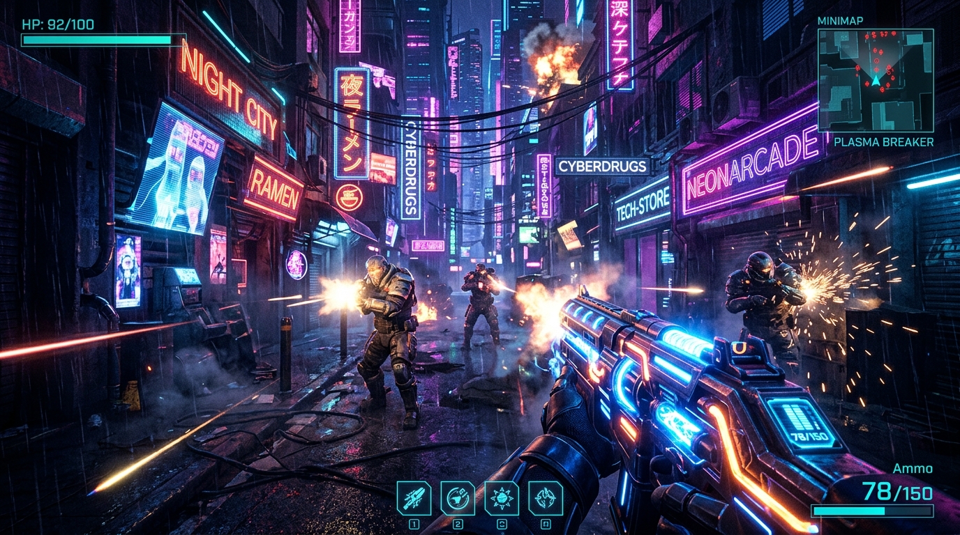 Neon Blaster